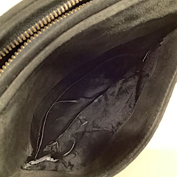 Chanel Fringe Chain Shoulder Leather Black Gold Shoulder Bag - Picture 4 of 5